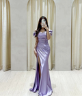 Lilac Evening Dresses Formal Party Dress Long Prom Gown