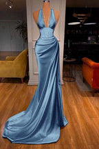 V-Neck Mermaid Prom Dress Elegant Evening Party Dress  cg25384