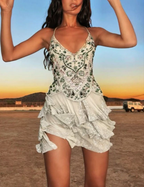 Gorgeous Spaghetti Straps Mint Green Chiffon Graduation Homecoming Dress 18th Birthday Outfits Y9143