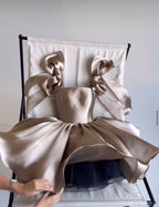 chic ball gown brown homecoming dress 16th birthday outfits