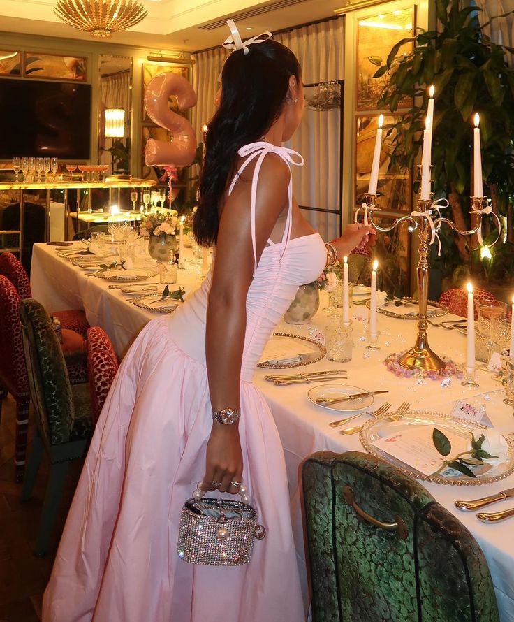 Pink Prom Dress Sleeveless Formal Party Evening Gown