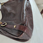 Gucci Brown Guccissima Leather Abbey D-Ring Shoulder Bag