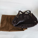 Gucci Brown Guccissima Leather Abbey D-Ring Shoulder Bag
