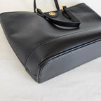 Gucci Black Leather Tote Small Bag