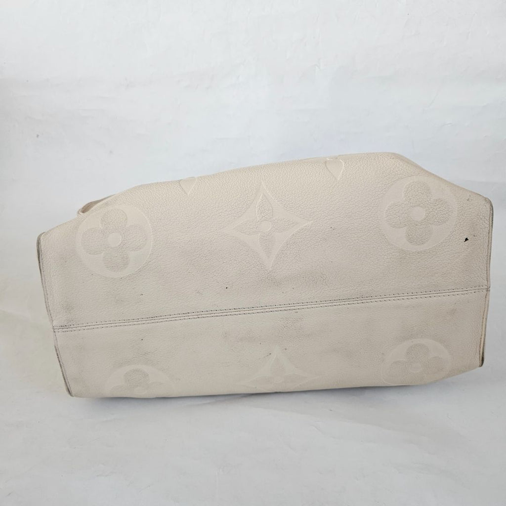 Louis Vuitton On-The-Go White GM Tote Bag
