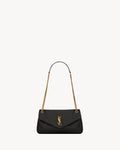 Saint Laurent Calypso in plunged lambskin