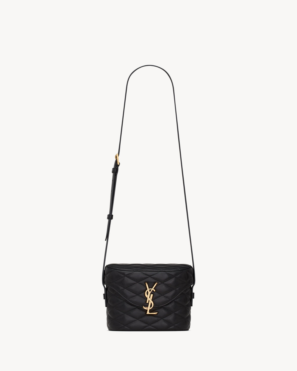 Saint Laurent June box bag in quilted lambskin