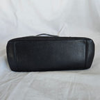 Chanel black GST tote bag caviar