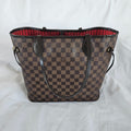 Louis Vuitton damier neverfull MM tote bag