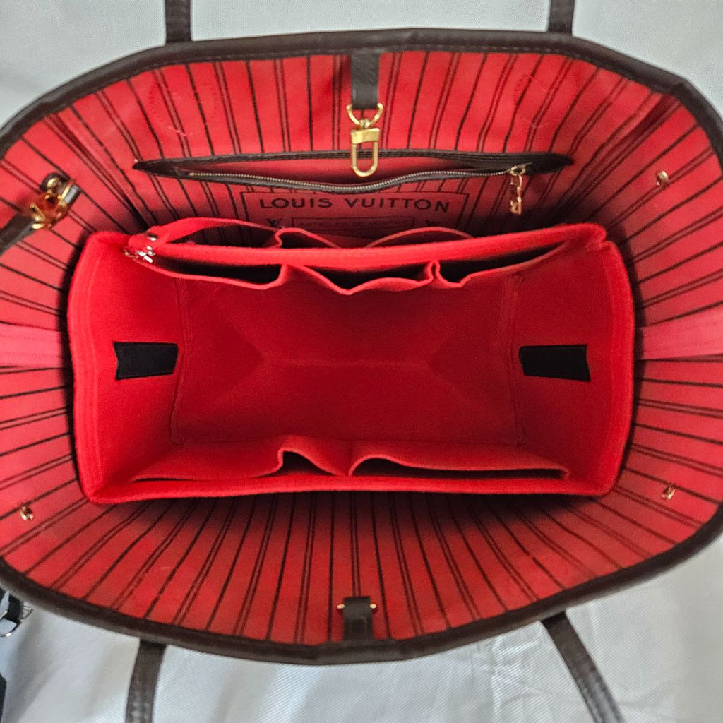 Louis Vuitton damier neverfull MM tote bag