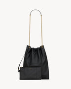 SAINT LAURENT JAMIE 4.3 POCHON aus Lammleder