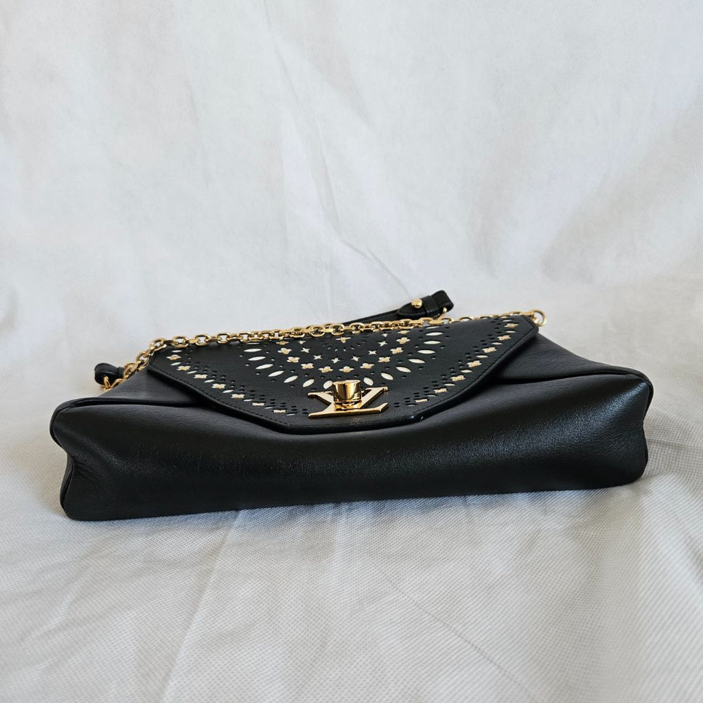 Louis Vuitton Limited Edition Love Note Peroforated Stud Flower Bag
