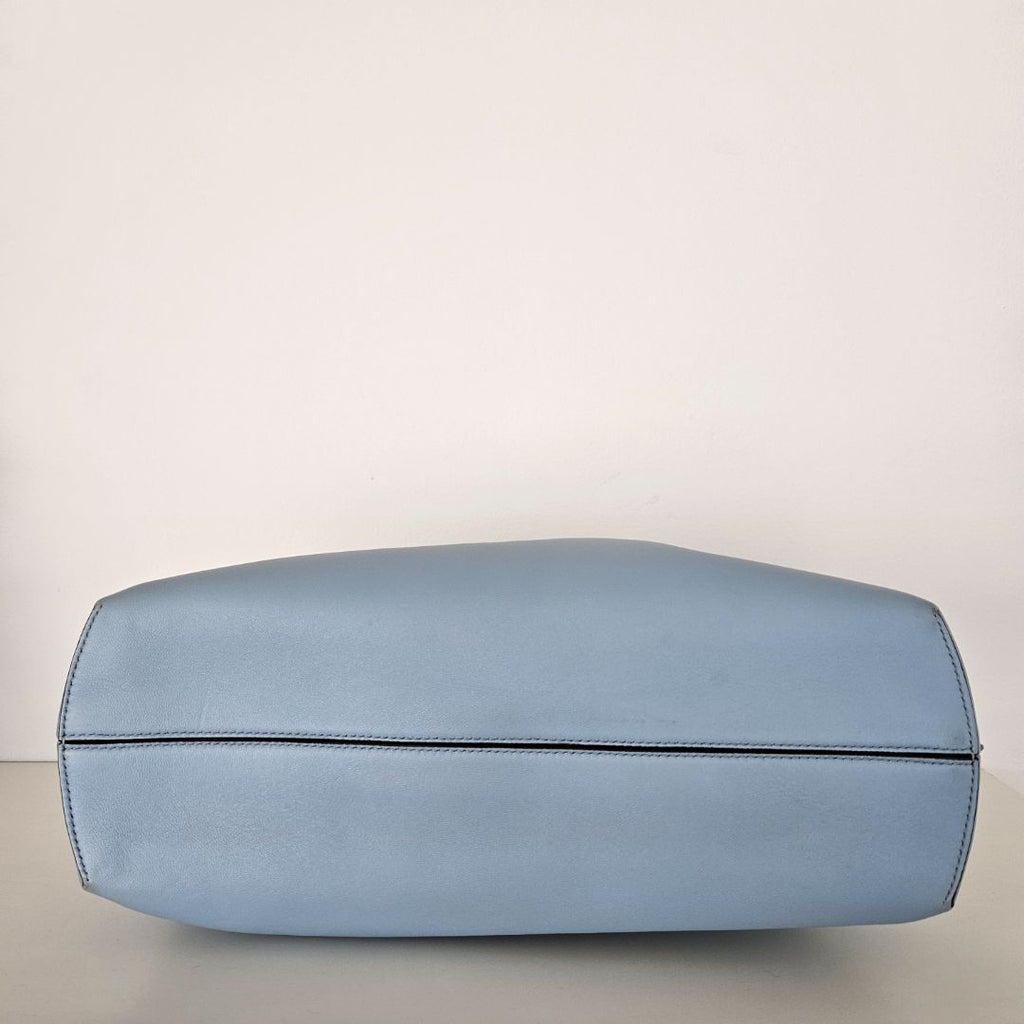 Fendi Blue Fendi First Clutch Bag