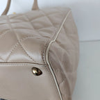 Chanel Lambskin Portobello Tote Beige Bag