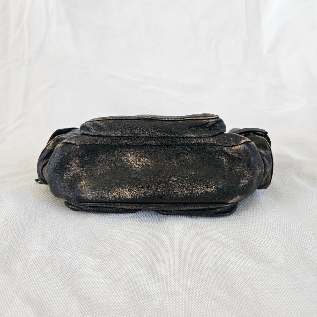 Miu Miu Brown Leather Pocket handbag