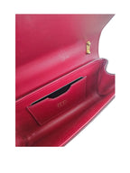 Dolce & Gabbana Red Small DG Girls Crossbody Leather Bag