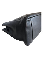 Chanel Black Caviar Leather Grand Shopper SHW Tote (GST) Bag