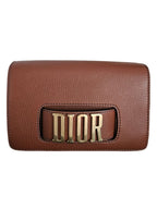 Dior Tan (R)evolution Calf Leather Flap Bag