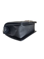 Chanel Black Quilted Caviar Leather Le Boy Flap Small Bag