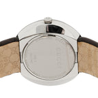 Stainless Steel Calfskin 35mm U-Play Quartz Watch Brown