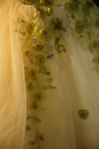Light green strapless fitted waist ball gown/bridal dress R7275