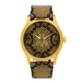 Stainless Steel Canvas 38mm G-Timeless GG Supreme Bee Quartz Watch Brown
