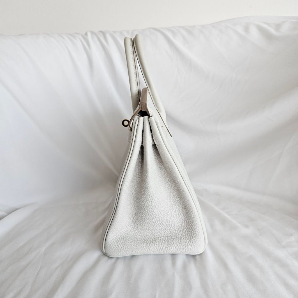 Hermès Birkin 25 Gris Pale Togo GHW