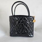 Chanel Madellion Patent Leather Vintage