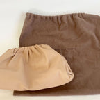Bottega Veneta Tan Leather The Pouch Clutch