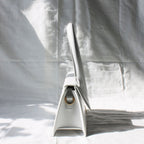 Jacquemus Le Chiquito white leather shoulder bag