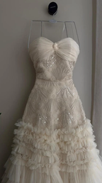 Elegant Sweetheart Neck Pink Sequin Tulle Lace Pleated Mermaid Long Party Dress Evening Gown