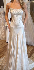 Elegant Wedding Dress Long Bridal Gowns    cg25440