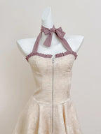 A Line Halter Vintage Homecoming Dresses Short Prom Dress Short Party Dress Cocktail Dresses     cg25919