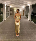 sexy prom dress evening gowns black girl women formal Dress
