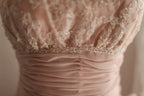 A Line Pink Princess Dress Wedding Dress Sleeveless Long Evening Dress   cg25929