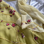 vintage floral dress Long Prom Dress Party Gown Evening Dress      cg25231