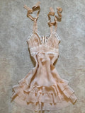 Vintage A line Straps Homecoming Dress Birthday Outfits    cg25824