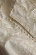 White Wedding Dress Sleeveless Long Princess Evening Dress   cg25937