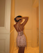 Halter Sequin Pink Short Formal 8th Grade Homecoming Dresses Short Prom Dress Short Party Dress Cocktail Dresses     cg25886