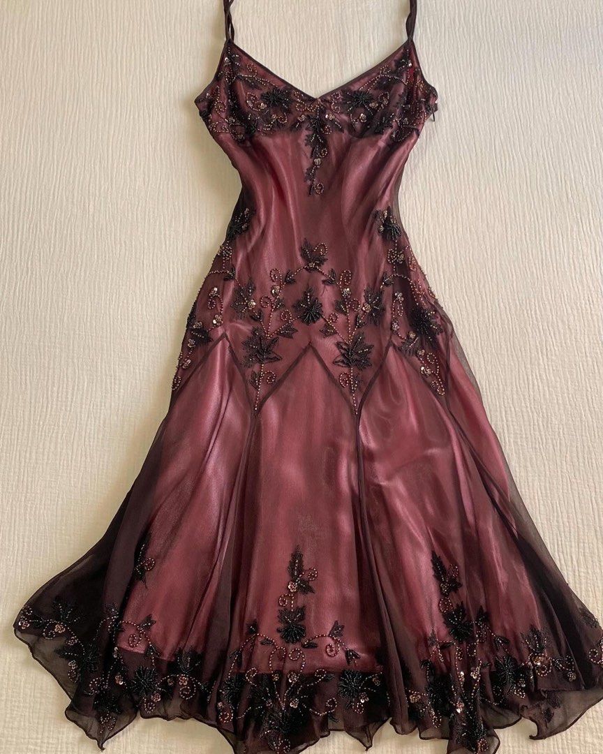 Beaded Evening Formal Gown Long Prom Dresses