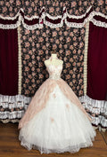A Line Strapless Ball Gown Quinceanera Dress Unique Evening Dress    cg25575
