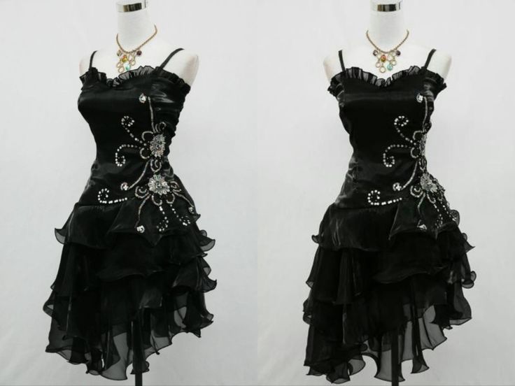 Sexy Cocktail Dress Straps Sleeveless Black Short Prom Dress Homecoming Dress     cg25838
