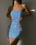 Fashion Sequin Sleeveless Sheath Homecoming Dresses Short Prom Dress Short Party Dress Cocktail Dresses     cg25915