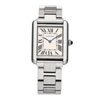 Stainless Steel 24mm Tank Solo Quartz Watch