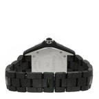 Stainless Steel Matte Ceramic 41mm J12 Automatic Watch Black