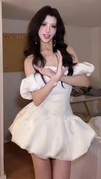 Pretty Off The Shoulder White Satin A Line Short Prom Dress Formal Graduation Homecoming Dress SP144