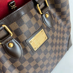 Louis Vuitton Damier Ebene Canvas and Leather Hampstead PM Bag