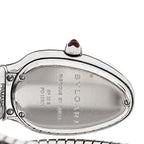 Stainless Steel Diamond Bezel 35mm Serpenti Tubogas Quartz Watch