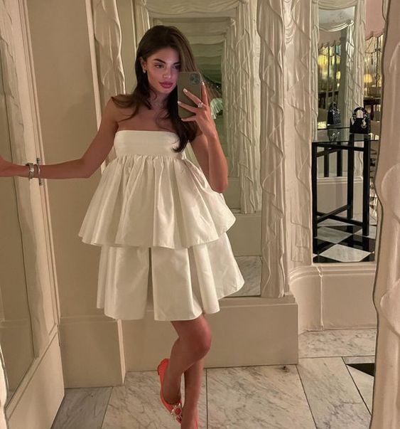 Beautiful short prom dress Elegant Dresses Party Gown