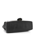 Calfskin Matelasse Maxi GG Marmont Top Handle Shoulder Bag Black